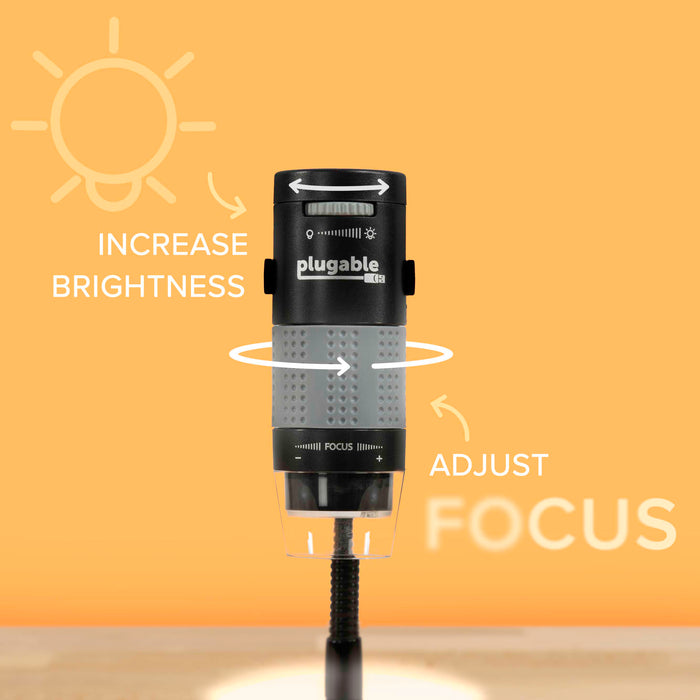 Plugable 250x Digital USB Microscope with Observation Stand (Prior Version)