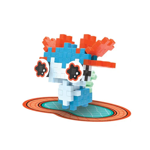 Plus Plus Pet Packet - Artsy Axoltol - 30 Piece Building Set