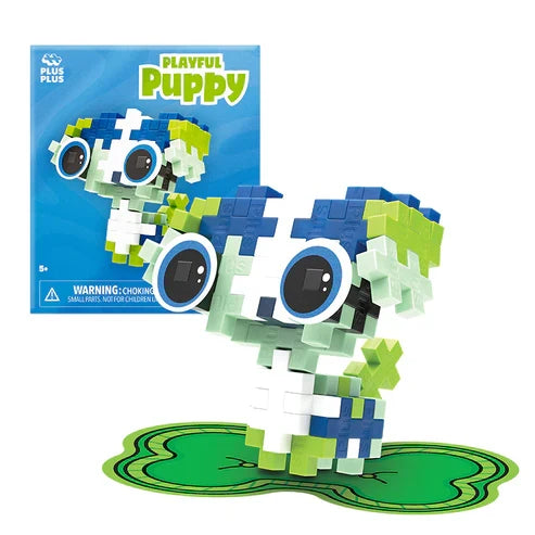 Plus Plus Pet Packet - Playful Puppy - 30 Piece Building Set