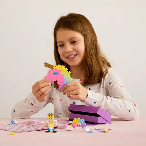 Plus Plus Puzzle By Number Activity Pad - Fairytale - 125 Piece
