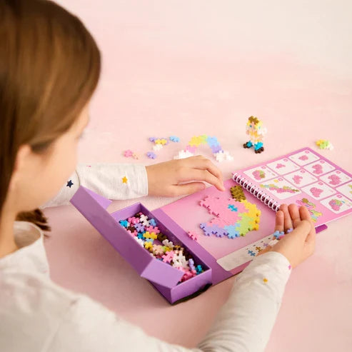 Plus Plus Puzzle By Number Activity Pad - Fairytale - 125 Piece