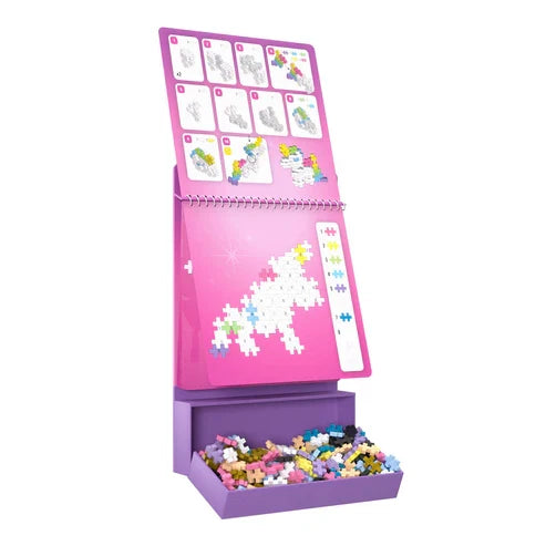 Plus Plus Puzzle By Number Activity Pad - Fairytale - 125 Piece