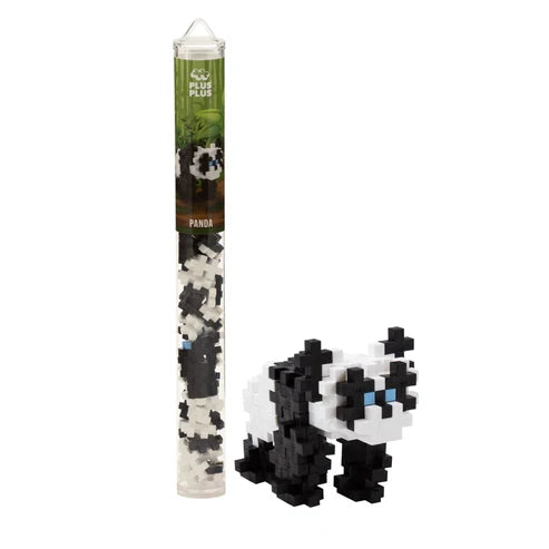 Plus Plus Tube Panda - 70 Piece Building Set