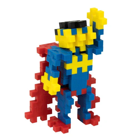 Plus Plus Tube Superhero - 70 Piece Building Set