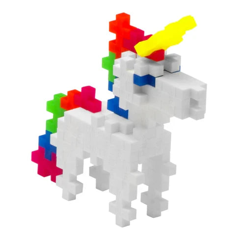 Plus Plus Tube Unicorn - 70 Piece Building Set