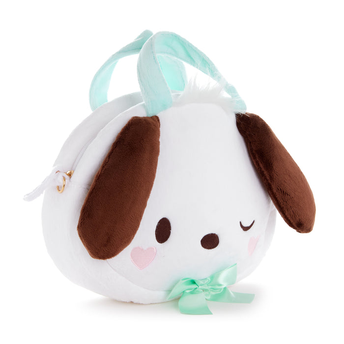 Pochacco 2-Way Plush Crossbody Bag (Wink Series) Bags Global Original