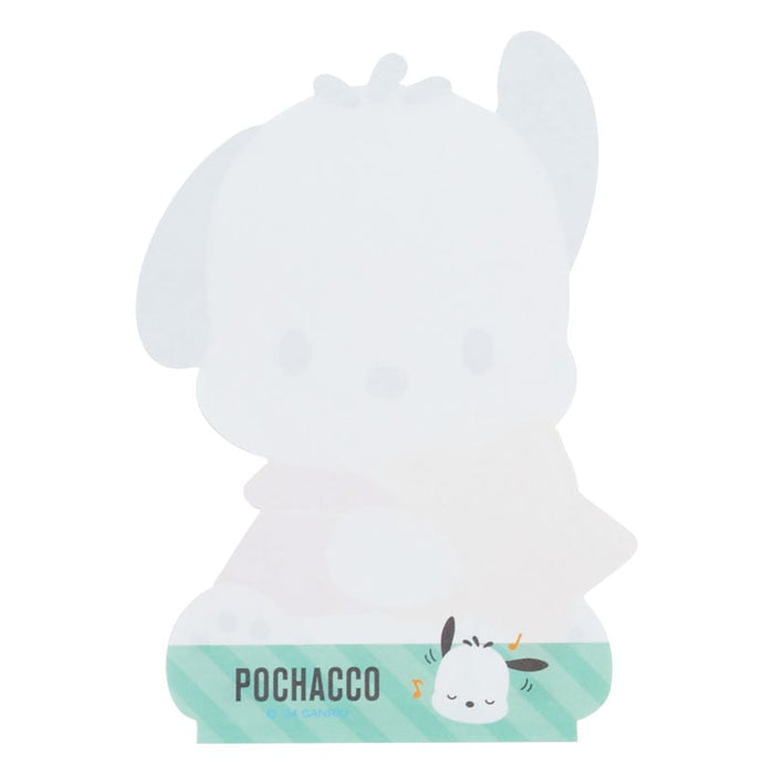 Pochacco Die-cut Memo Pad (Expressions) Stationery Japan Original