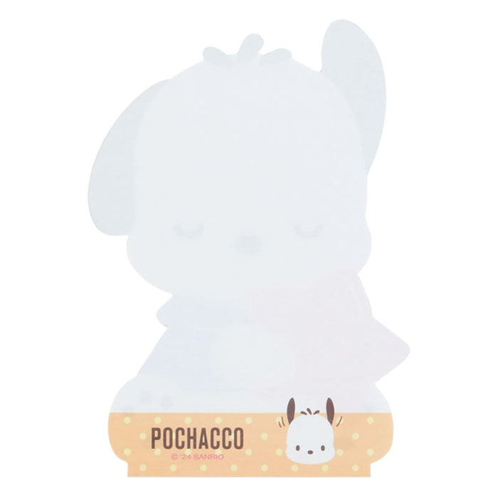Pochacco Die-cut Memo Pad (Expressions) Stationery Japan Original
