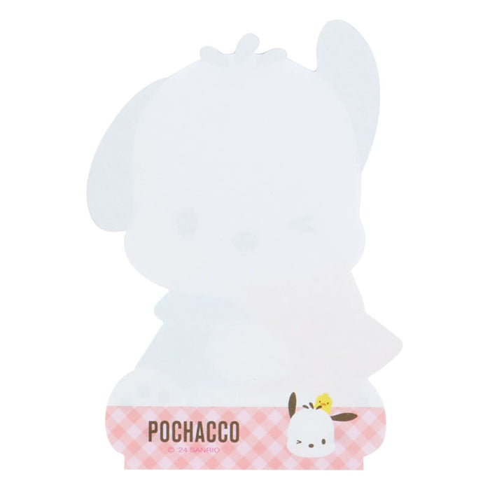 Pochacco Die-cut Memo Pad (Expressions) Stationery Japan Original