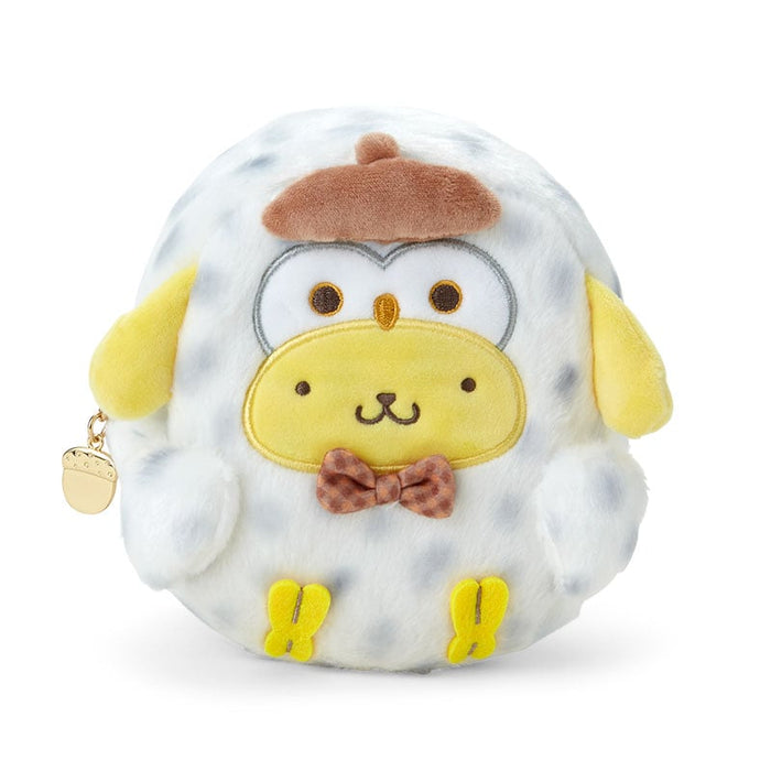 Pompompurin Mini Zipper Pouch (Fauna Friends Series) Bags Japan Original