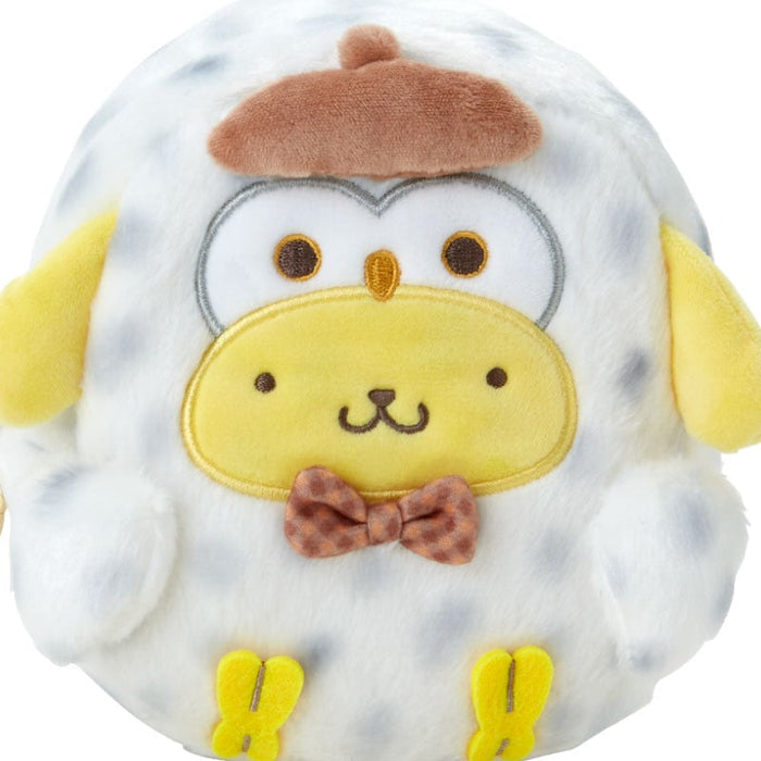 Pompompurin Mini Zipper Pouch (Fauna Friends Series) Bags Japan Original