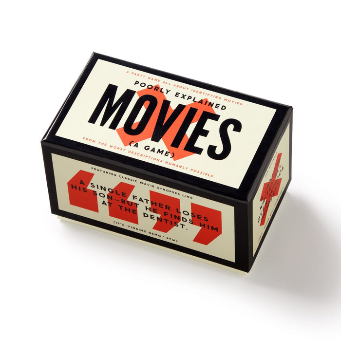 Poorly Explained Movies Game Card Games Brass Monkey