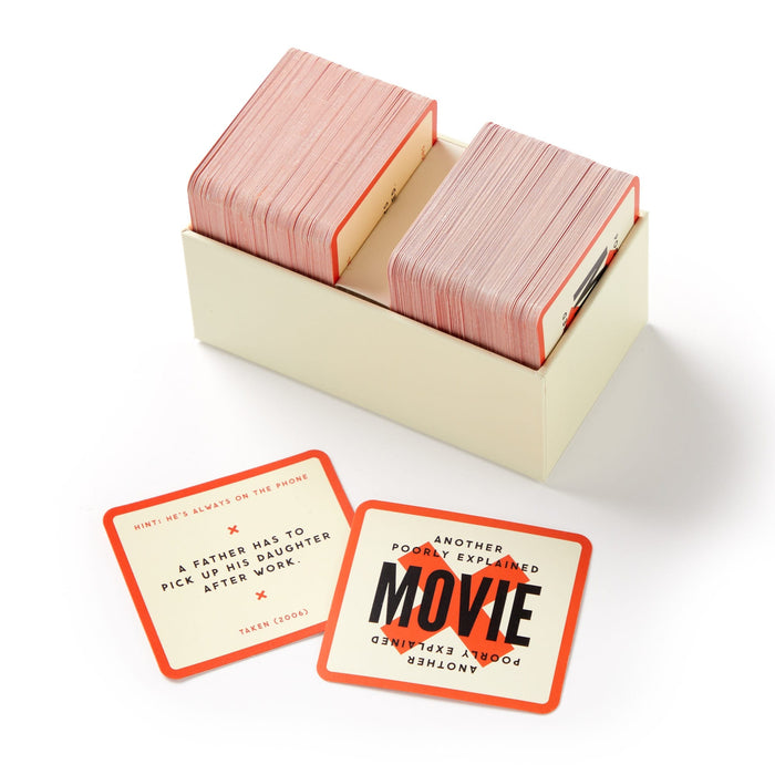 Poorly Explained Movies Game Card Games Brass Monkey