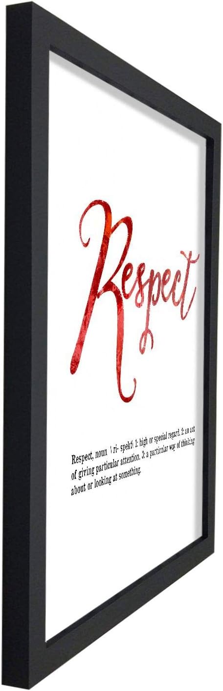 Poster Hub Dictionary Respect Inspirational Art Decor