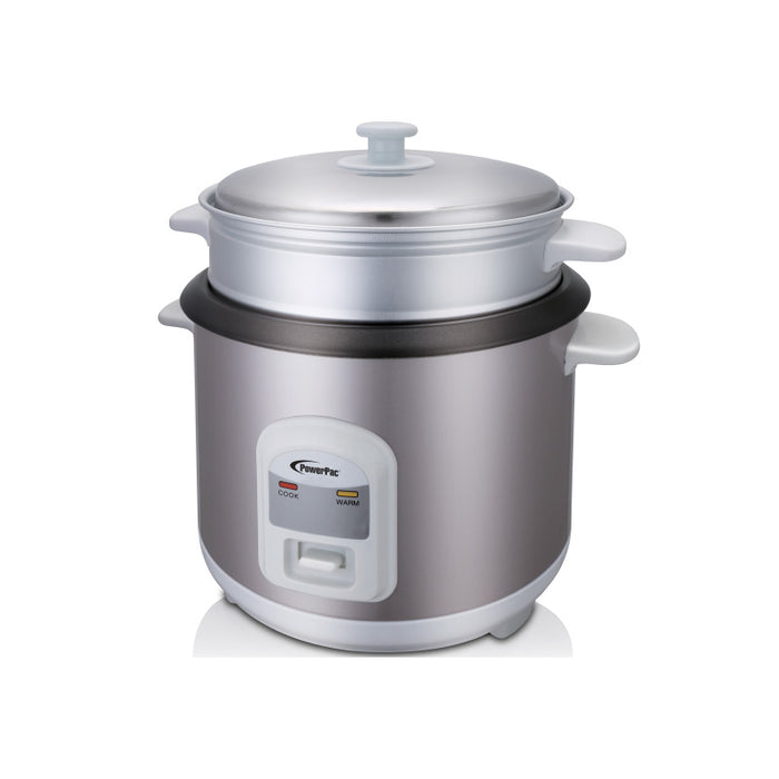 PowerPac 1L Rice Cooker with Steamer (PPRC64)