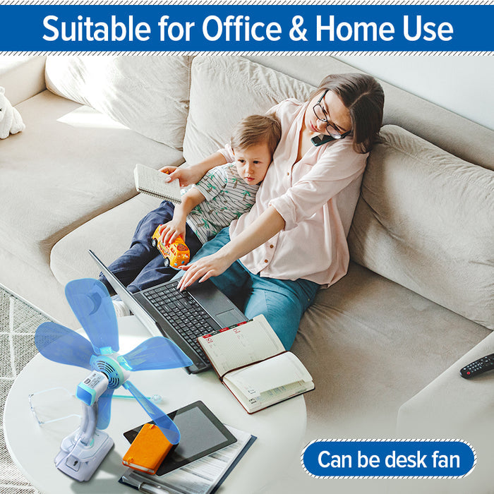 Electric Clip Fan with Silent motor (PPC603) - PowerPacSG