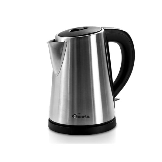 PowerPac Cordless Kettle Jug Stainless Steel. Cordless Jug 1.0L (PPJ2008)