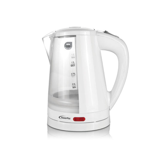 PowerPac Electric Kettle Jug, Cordless Jug 1.0L  (PPJ2001)