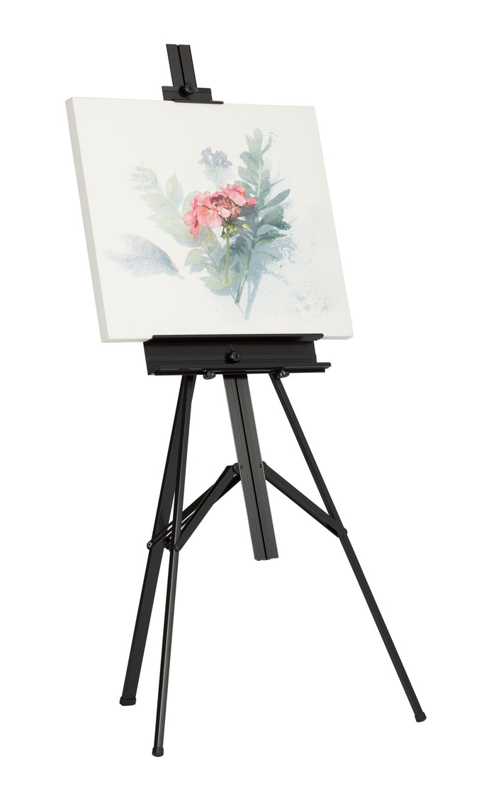 Premier Portable, Lightweight, Aluminum Tripod Artist Easel (57" H) for Canvases up to 46.5" H - 13167