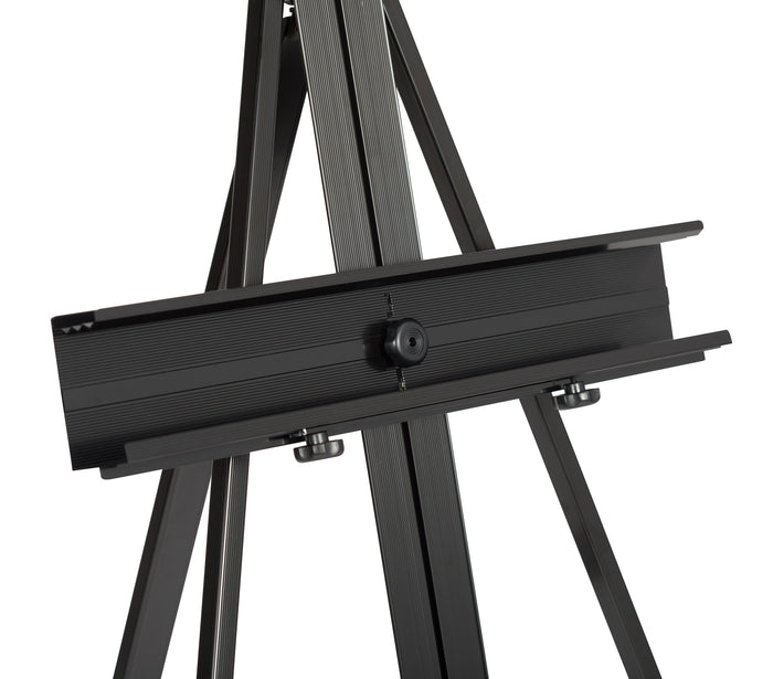 Premier Portable, Lightweight, Aluminum Tripod Artist Easel (57" H) for Canvases up to 46.5" H - 13167