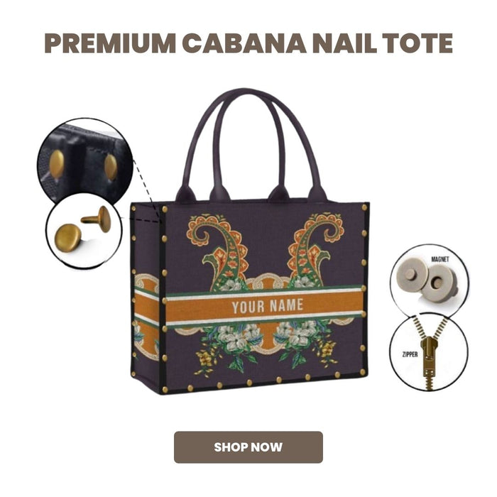 Premium Cabana Nail Tote - Travellers Hat Boutique
