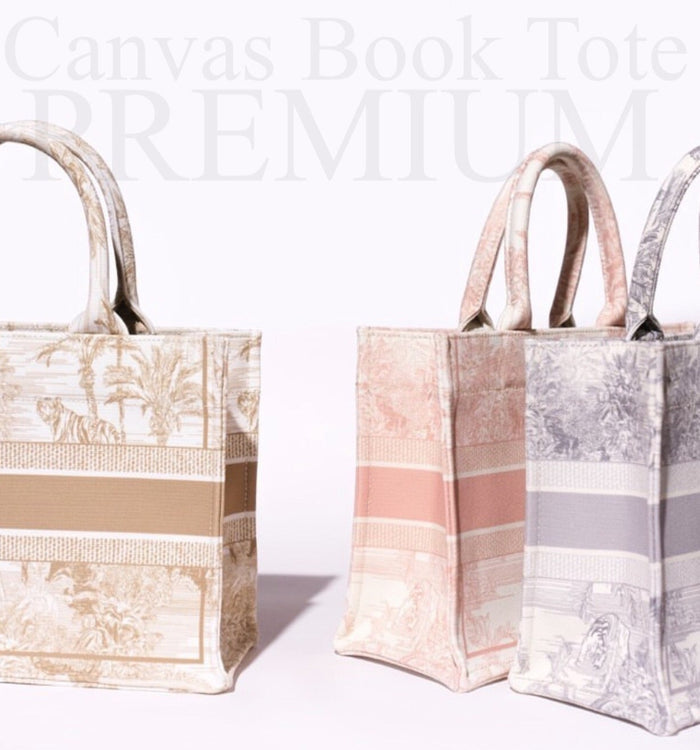 Premium Canvas Book Tote - Travellers Hat Boutique
