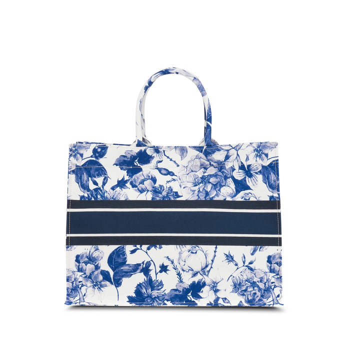 SMALL 11.5*8.5 INC. / NAVY BLUE FLOWER