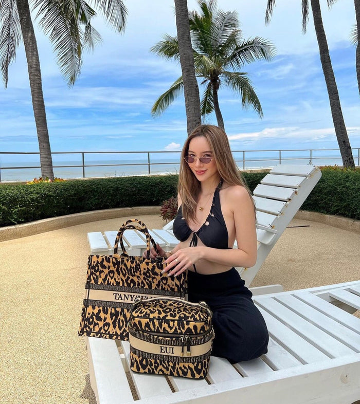 SMALL 11.5*8.5 INC. / LEOPARD PATTERN