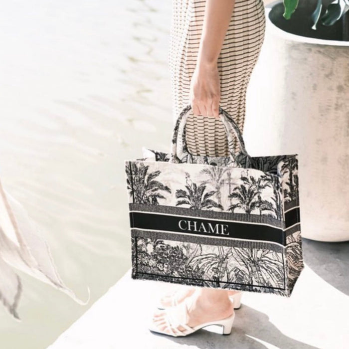 Premium Canvas Book Tote - Travellers Hat Boutique