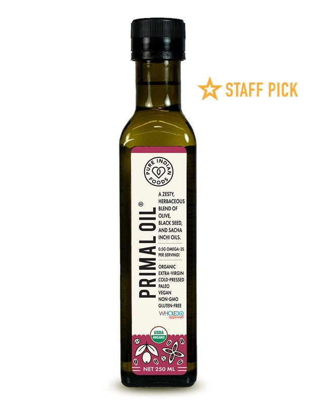 PRIMALOIL Triple Omega Blend 3-6-9, Extra Virgin & Certified Organic - SEATOPIA