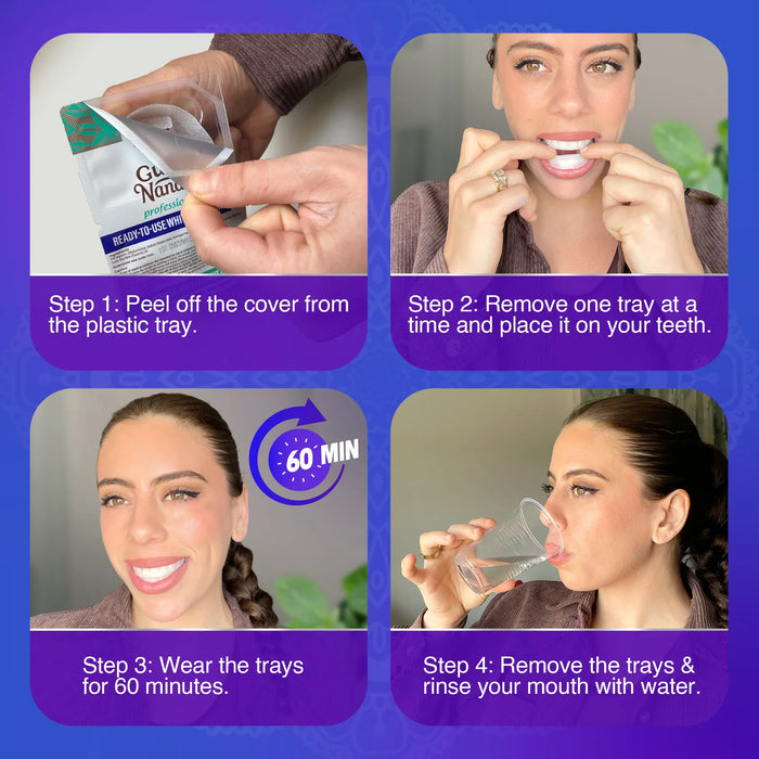 Professional Whitening Trays – 7 Treatments