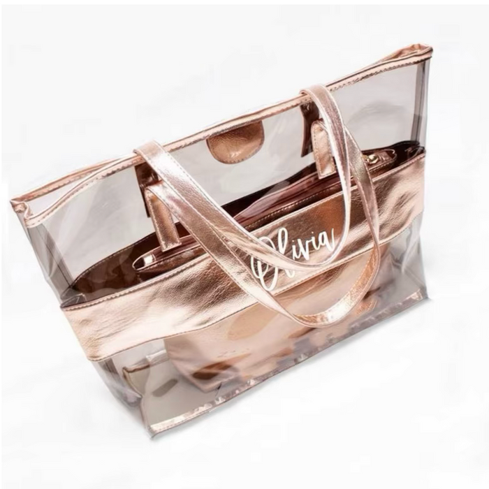 PVC Beach Tote Set - Travellers Hat Boutique