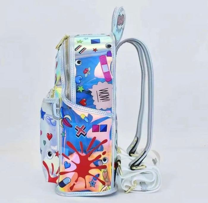 PVC Holographic Bagpack - Travellers Hat Boutique