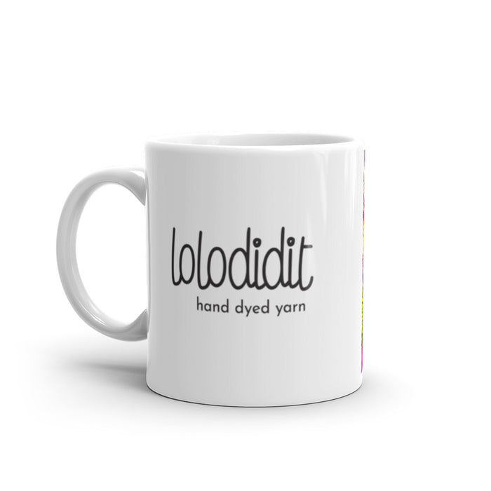 PYT White glossy mug