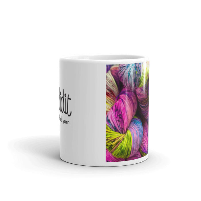 PYT White glossy mug