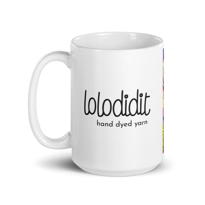 PYT White glossy mug
