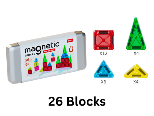 QiYi Mini Magnetic Blocks (Set of 26)