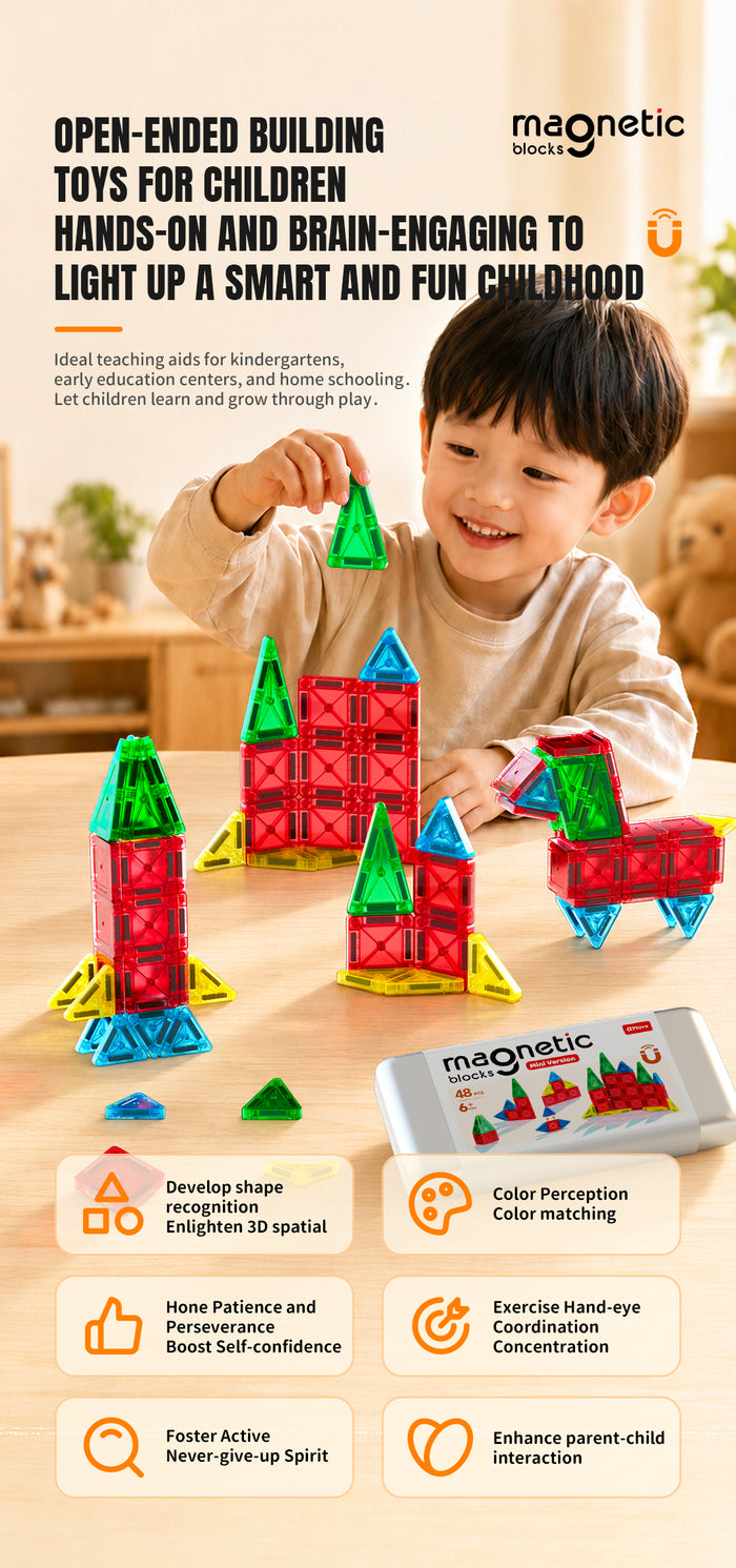 QiYi Mini Magnetic Blocks (Set of 26)