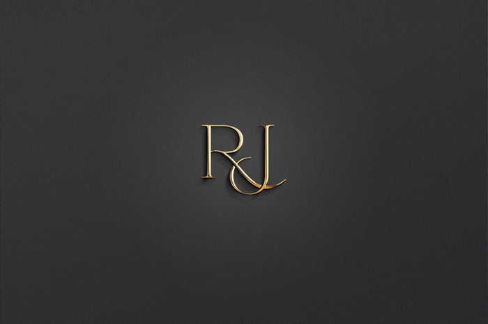 R & J - Letter Logo Design | Instant Download | Premade Logo | Wedding Logo | Couple Logo