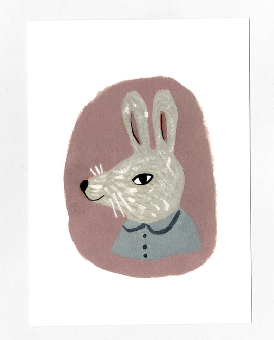 Rabbit 5x7 print