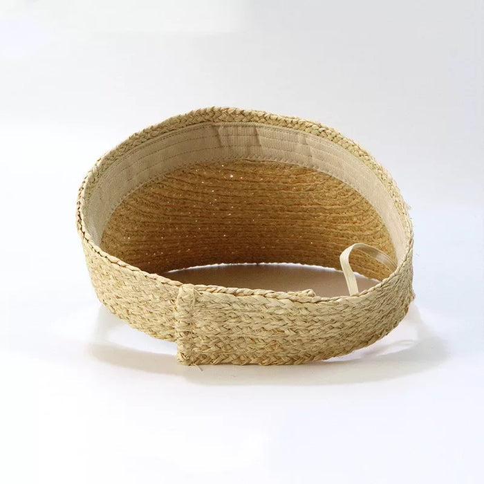 Raffia Sunvisor - Travellers Hat Boutique