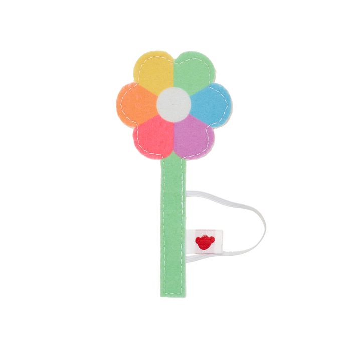 Rainbow Flower Wristie