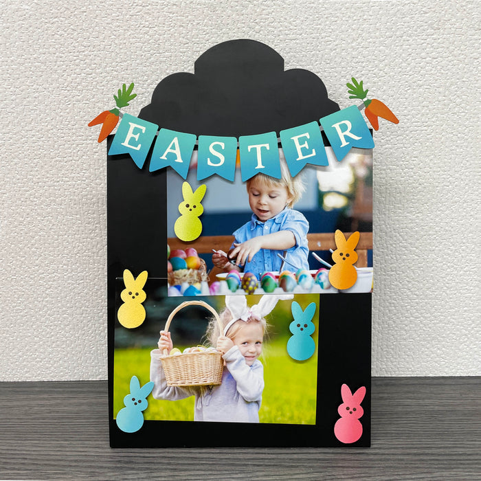 Rainbow Marshmallow Bunny Magnets S/6