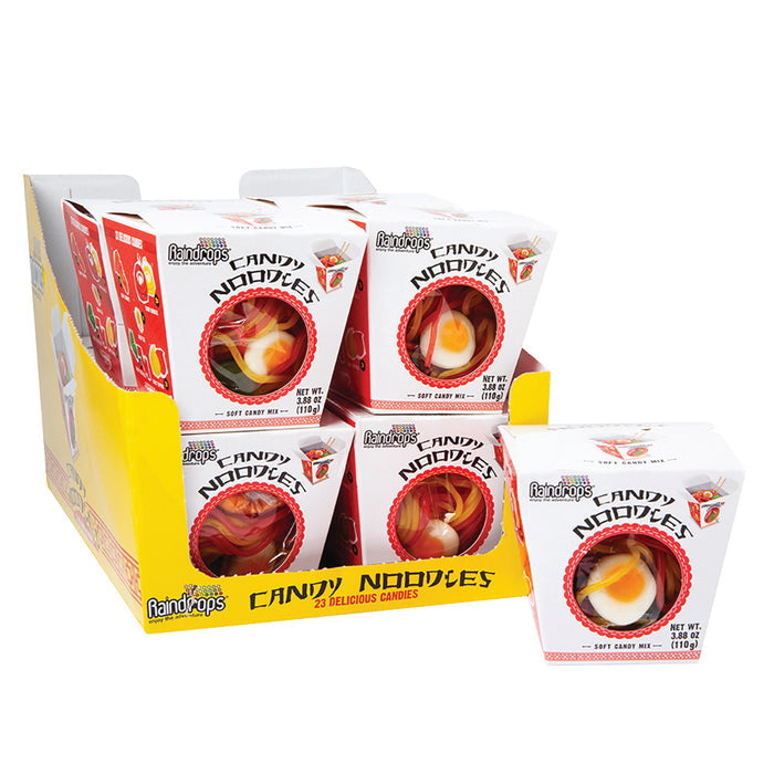 Raindrops Asian Takeout Candy Noodles - 12 Count