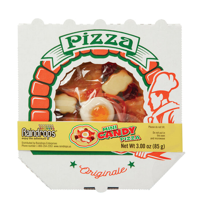 Raindrops Mini Gummy Pizza Candy - 18 Count