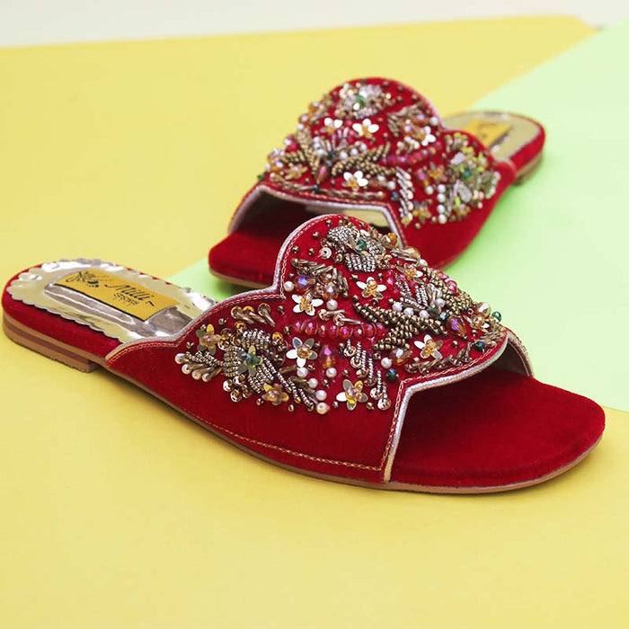 Red Fancy Slipper