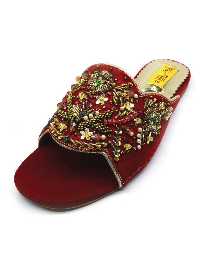 Red Fancy Slipper