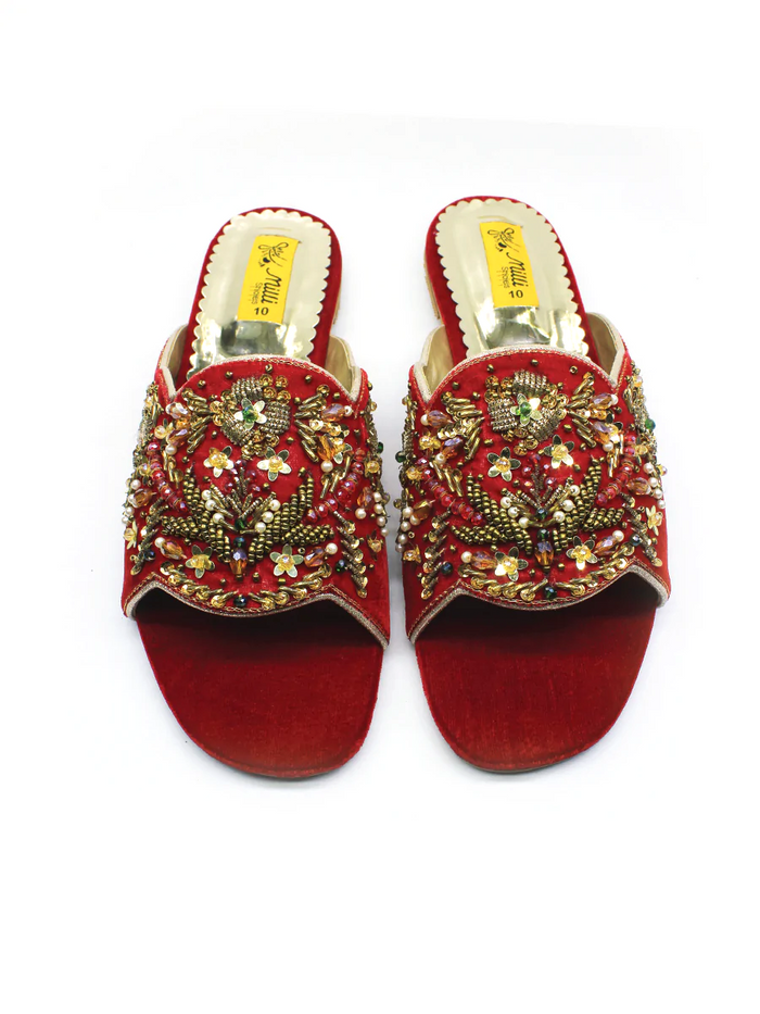 Red Fancy Slipper