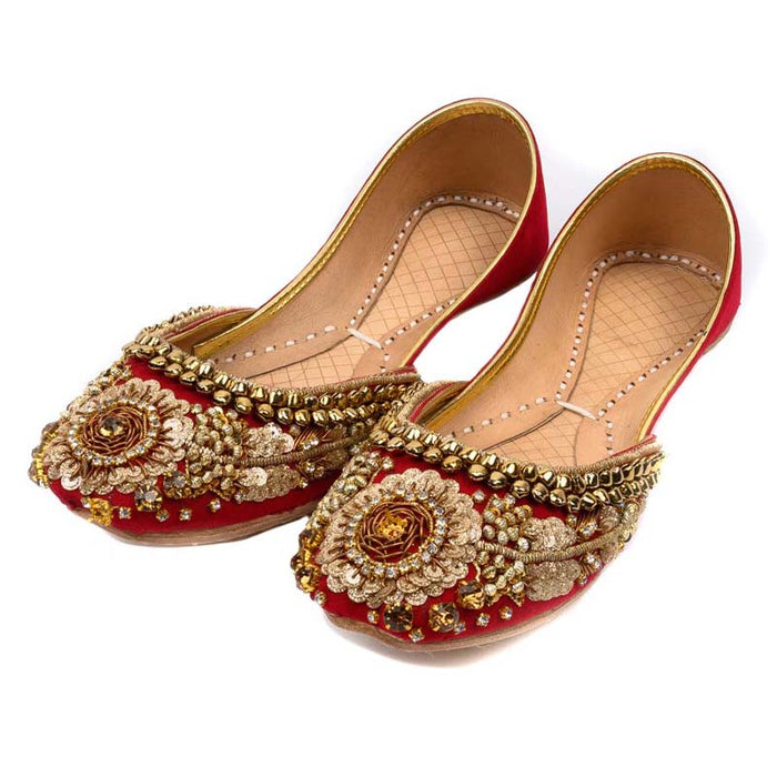 Red Women Fancy Khussa