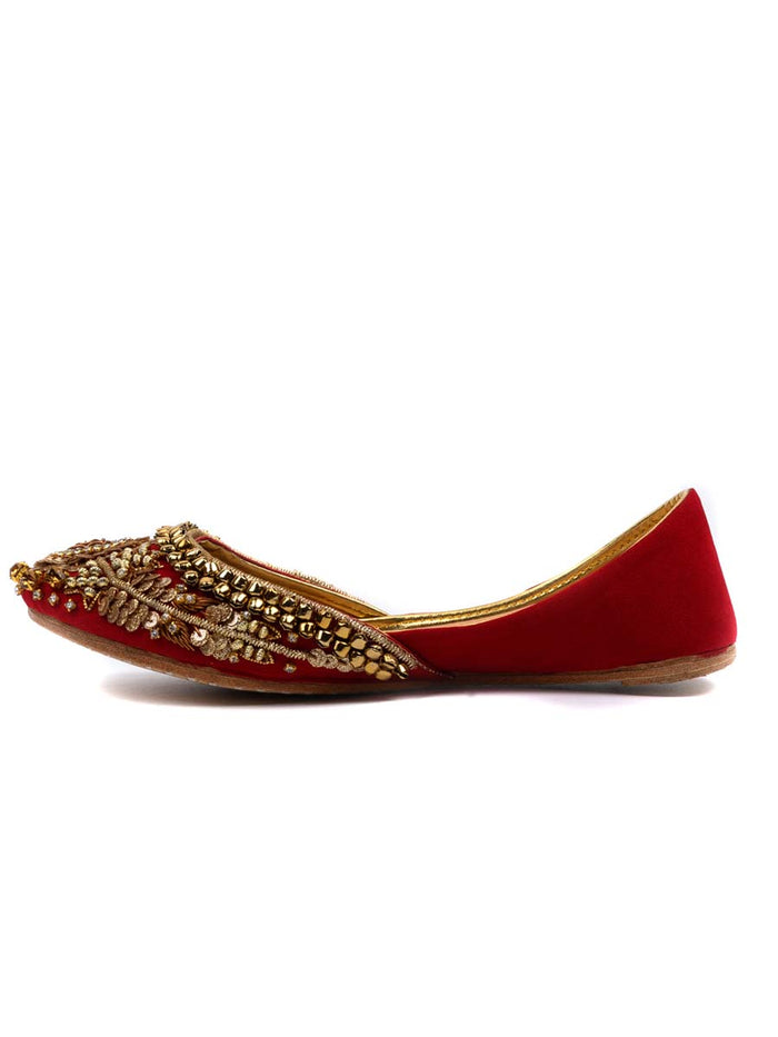 Red Women Fancy Khussa